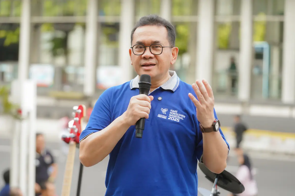 Peringati Harkonas 2025, Menteri Perdagangan Budi Santoso Pimpin Aksi Konsumen Cerdas Indonesia dari Sarinah