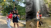 Potret Dirly mantan suami Celine Evangelista bareng istri, kini sudah punya dua anak. (Sumber: Instagram/nolatyaz)