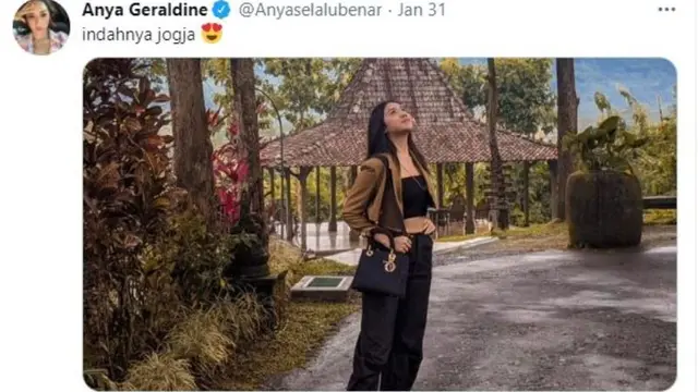 Unggah Foto di Borobudur, Kenapa Anya Geraldine Diprotes Warganet?