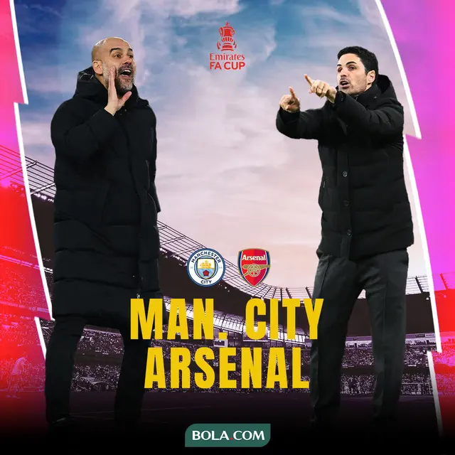 Premier League - Manchester City Vs Arsenal - Pep Guardiola Vs Mikel Arteta