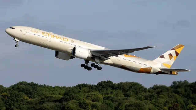 Pesawat Etihad Airways (Wikimedia Commons)