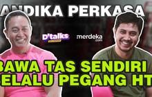 D'TALKS: Mantan Panglima TNI Andika Punya Alasan Selalu Bawa Tas Sendiri