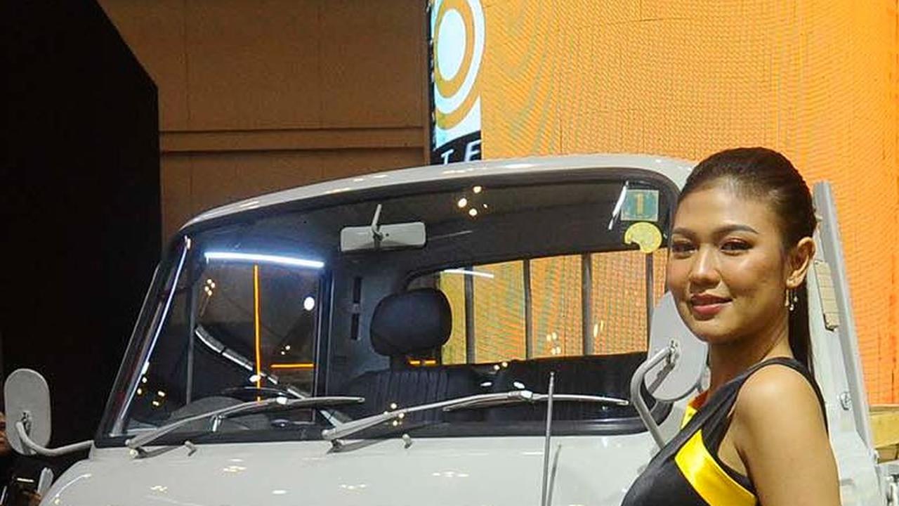 FOTO: Ramaikan GIIAS 2023, Mitsubishi Fuso Tampilkan Perjalanan Canter Dulu, Kini, dan Nanti