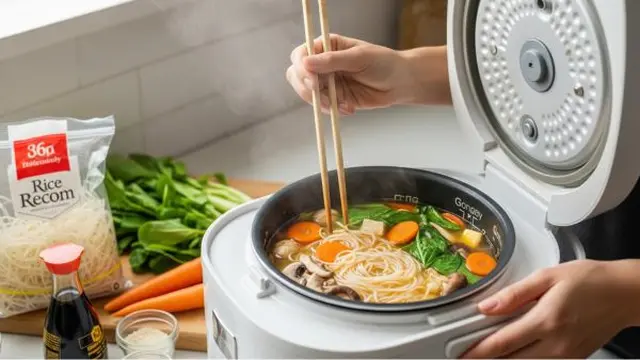 Masak Mie Instan dengan Magic Com