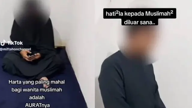 Viral Video Pria Pakai Cadar Masuk Toilet Perempuan Ini Bikin Resah