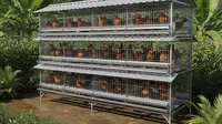 5 Model Kandang Ayam Ramah Pemula yang Mudah Dibersihkan Setiap Hari, Solusi Praktis Ternak Rumahan