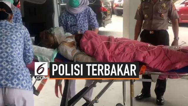 VIDEO: Polisi Terbakar Hidup-hidup Dirujuk ke RSPP