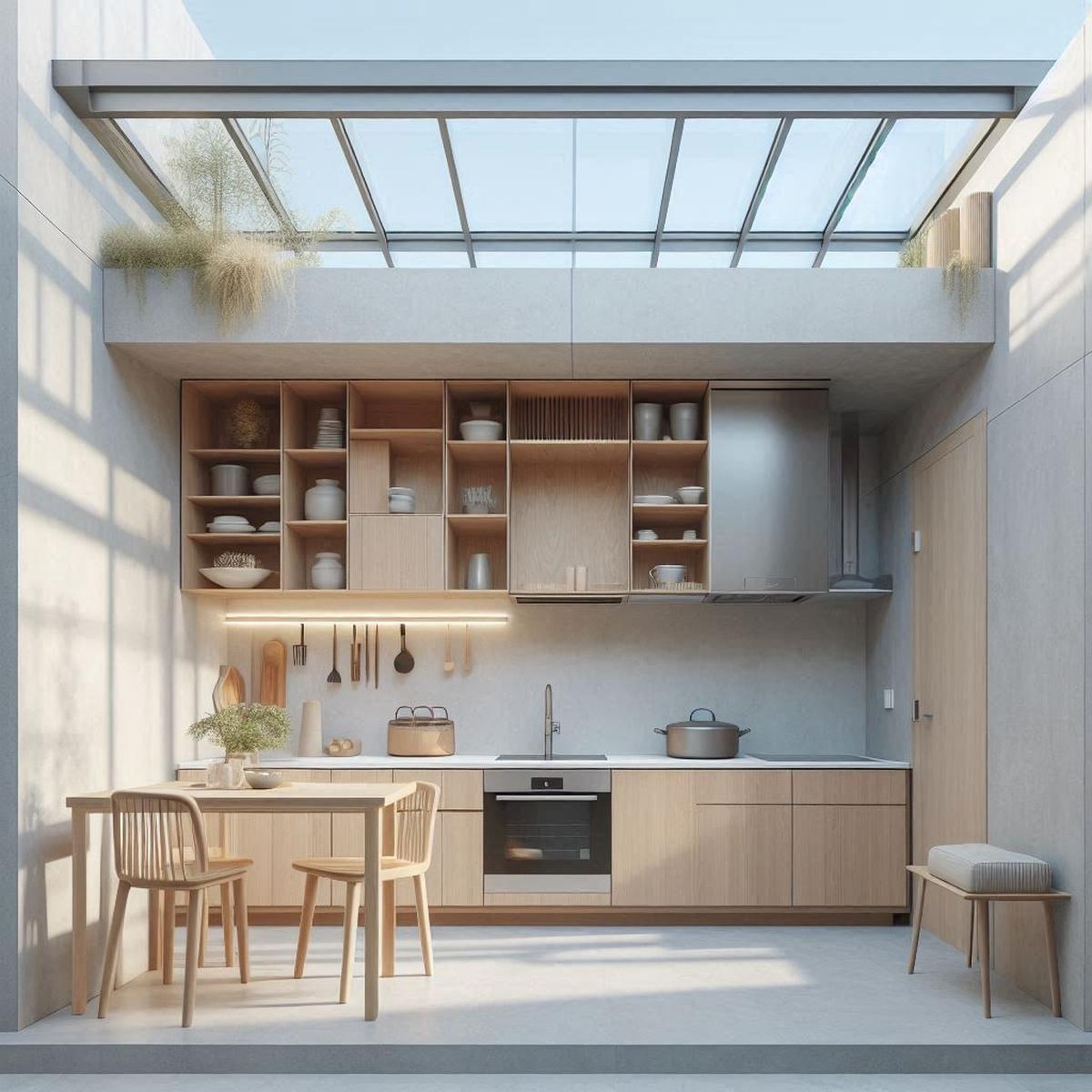 Desain Dapur Minimalis Terbuka