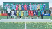 Inilah 12 pemain terpilih yang akan mewakili tim U-14 Indonesia yang akan tampil di JSSL Singapore Professional Academy 7's pada April 2025. (Dok. Bakti Olahraga Djarum Foundation/MilkLife)