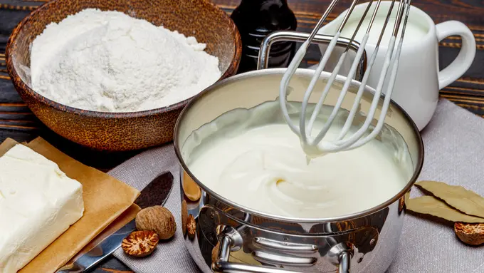 bechamel saus putih susu