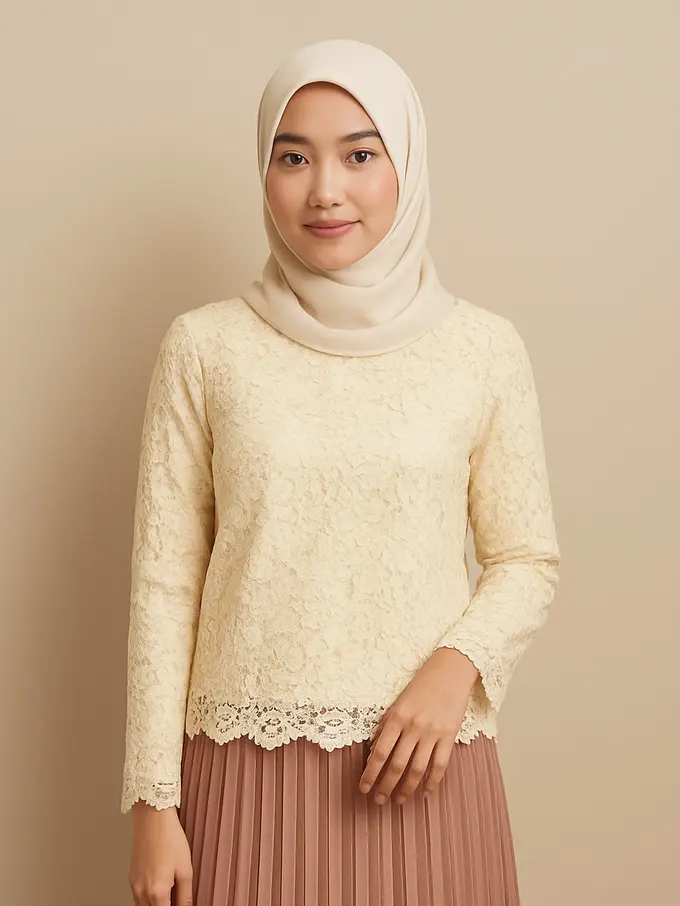 Padu Padan Tepat untuk Baju Atasan Brokat