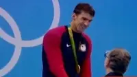 Michael Phelps mencatat sejarah sebagai atlet Olimpiade dengan raihan 22 medali emas