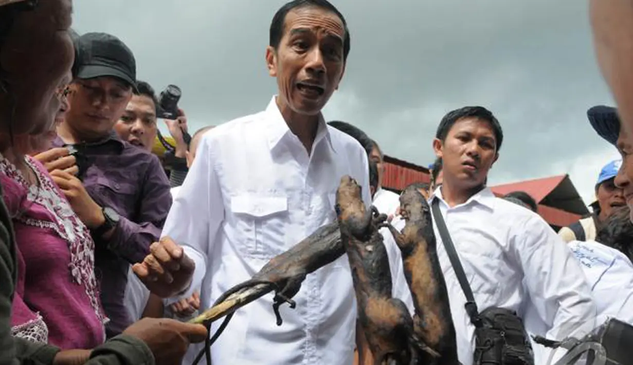 Pak Jokowi penasaran yah sama kuliner khas Manado ini? (Liputan6.com)