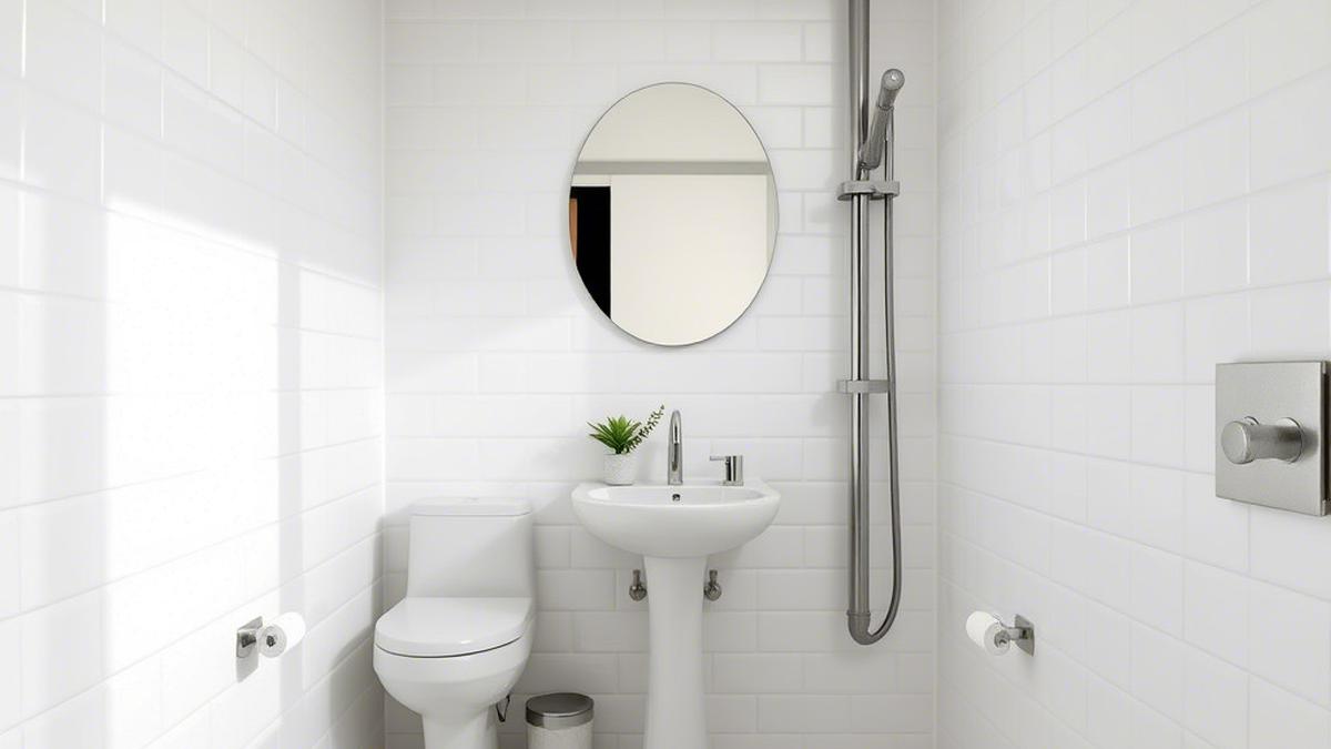 6 Inspirasi Desain Kamar Mandi Minimalis 2x2 yang Elegan dan Estetik