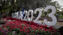 Saat meresmikan Pameran Flona 2023, Heru mengatakan pameran ini sangat bagus karena ada edukasi untuk masyarakat, khususnya anak-anak sekolah. (Liputan6.com/Faizal Fanani)
