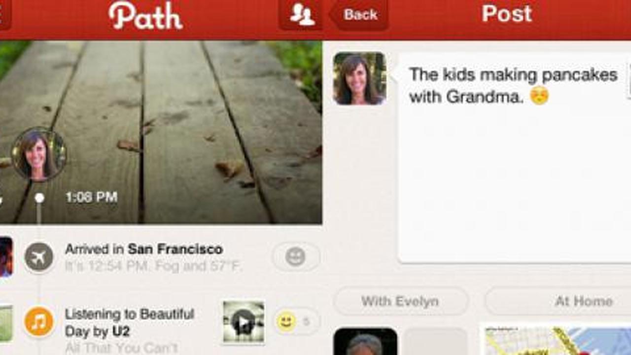 Path, jejaring sosial yang batasi pertemanan dengan banyak orang