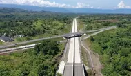 PT Hutama Karya (Persero) berkomitmen segera menyelesaikan 5 ruas baru yang menjadi bagian dari Jalan Tol Trans Sumatera (JTTS) pada 2023. (Dok Hutama Karya)