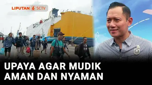 VIDEO: AHY: Polri dan Jasa Raharja Bangun Posko Terpadu demi Atasi Kemacetan Arus Mudik