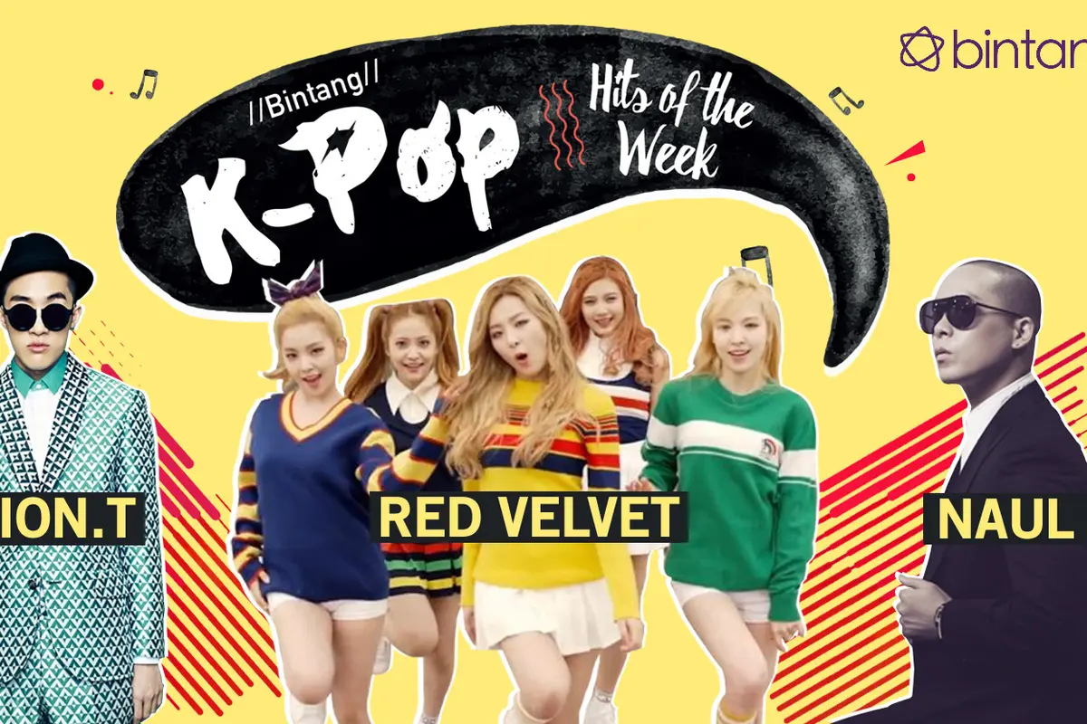 [Bintang] Bintang K-Pop Hits of the Week: Zion.T, Red Velvet, Naul