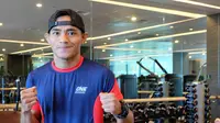 Stefer Rahardian siap tampil di ONE Championship Reign of King. (Liputan6.com/Bogi Triadi)