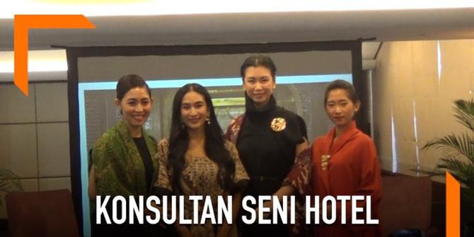 VIDEO: Happy Salma Jadi Konsultan Seni Hotel Ternama