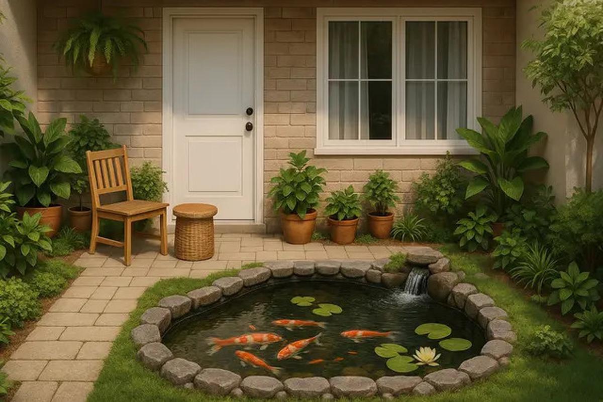 7 Inspirasi Teras Rumah Kecil dengan Taman Mini yang Cantik, Bikin Hunian Makin Sejuk dan Estetik