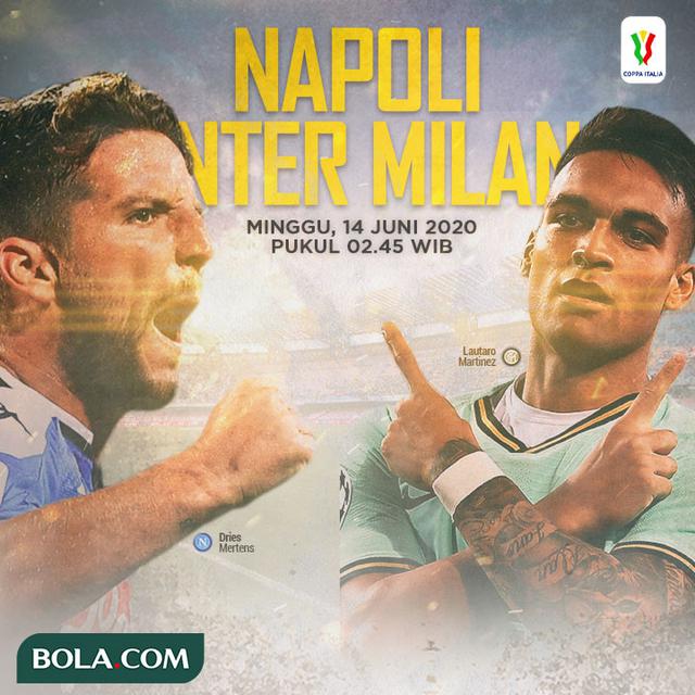 Coppa Italia - Napoli Vs Inter Milan - Head to Head Pemain