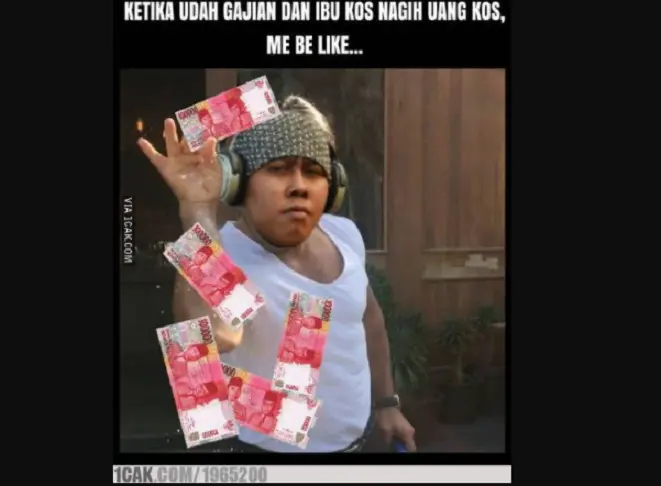 Meme Salt Bae ala Indo. Source: 1cak