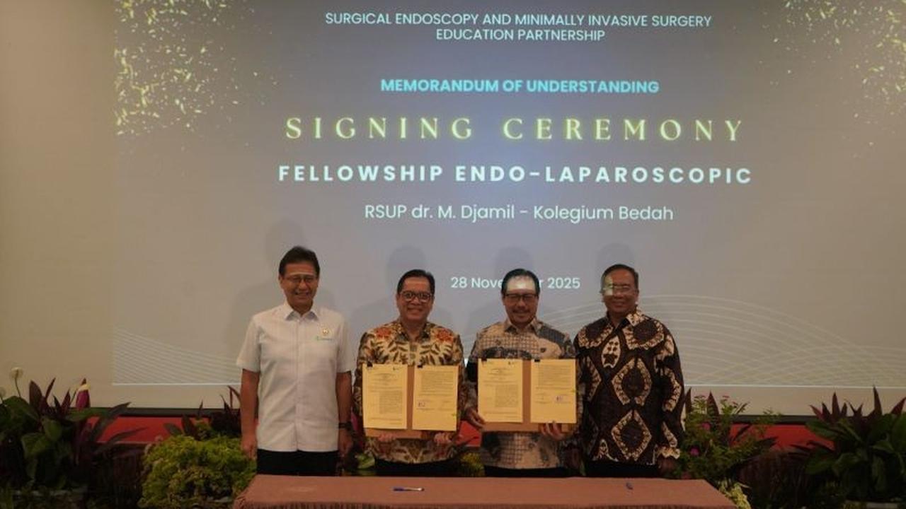 Kemenkes Proyeksikan RSUP M Djamil Padang Jadi Pusat Pengampu Laparoskopi Nasional