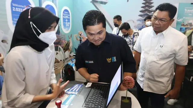 Bank Mandiri Bidik Transaksi di Garuda Indonesia Travel Fair 2022