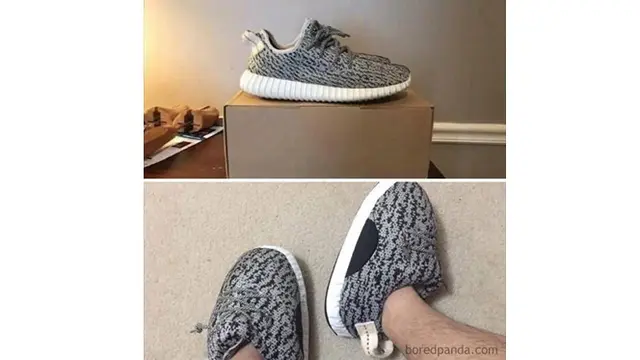6 Momen Apes Belanja Sepatu di Online Shop Ini Tak Sesuai Ekspektasi