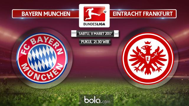 Bayern Munchen Vs Eintracht Frankfurt
