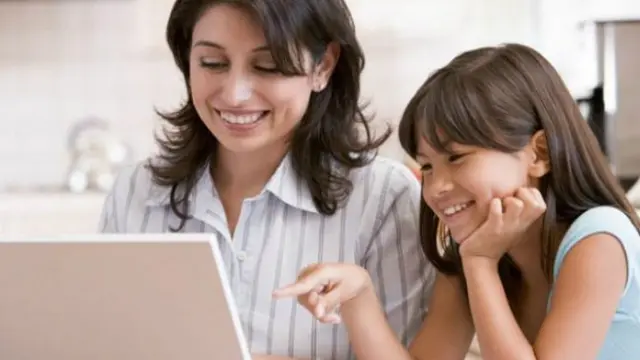 ilustrasi ibu dan anak