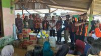 Pengurus Pusat Satuan Pelajar dan Mahasiswa Pemuda Pancasila (Sapma PP) menjalankan aksi sosial dengan mengirimkan sandang, pangan, air dan obat-obatan dibutuhkan korban banjir di Bekasi dan sekitarnya pada Sabtu (8/3) (Istimewa)