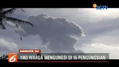 Warga yang tinggal di lereng Gunung Agung mulai khawatir, lantaran gunung tersebut sudah berkali-kali mengalami erupsi dalam beberapa hari terakhir.