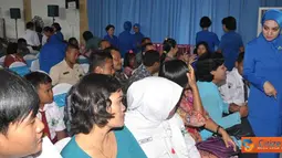 Ketua Umum Jalasenastri Berikan Santunan