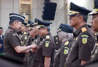 Jaksa Agung Lakukan Pelantikan (Dok: Antara)