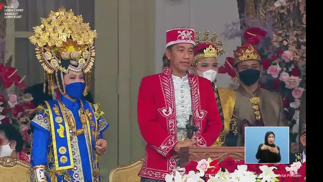 Peringatan Hari Ulang Tahun (HUT) ke-77 Kemerdekaan RI di Istana Merdeka, Rabu (17/8/2022), dimeriahkan dengan penampilan Farel Prayoga yang menyanyikan lagu campursari dengan judul 'Ojo Dibandingke'.