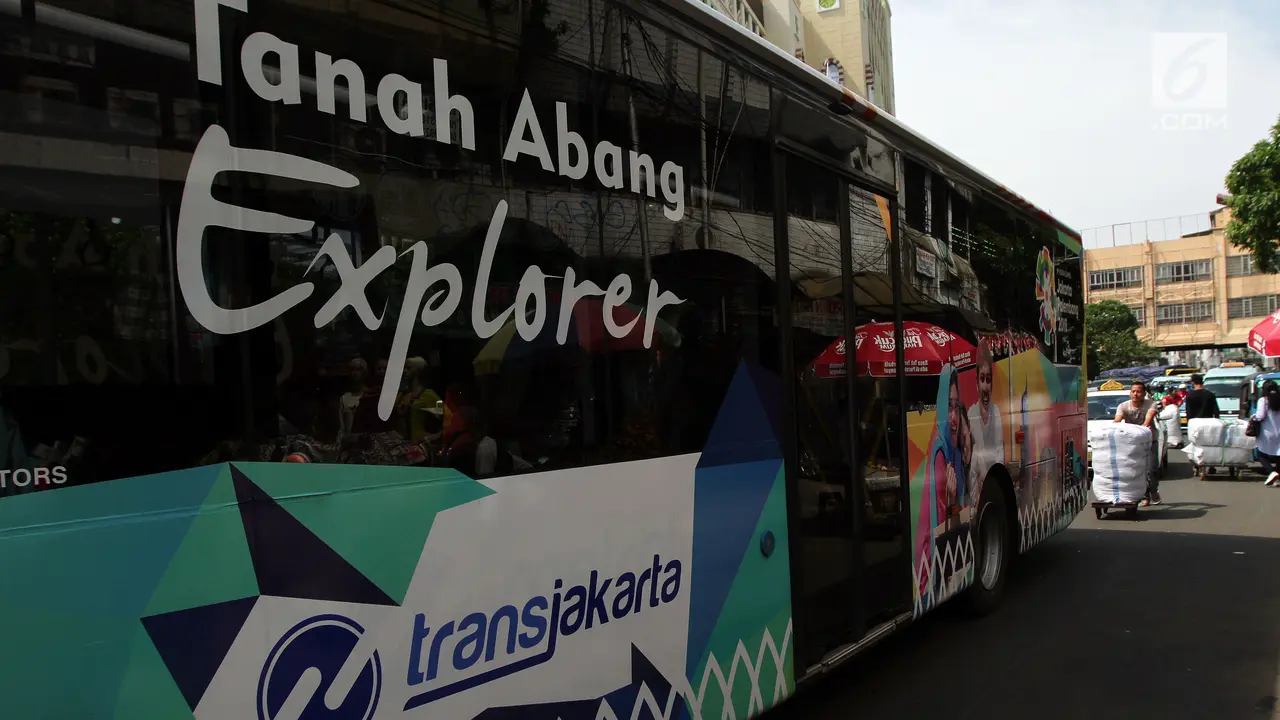 Didemo Sopir Angkot, Bus Transjakarta Tanah Abang Explorer Pindah Rute