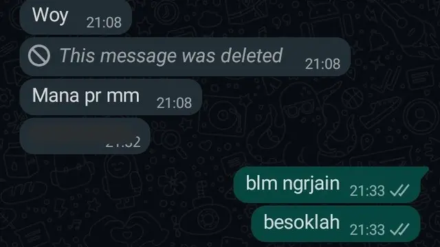 6 Chat saat Teman Minta Contekan Ini Berakhir Bikin kesal