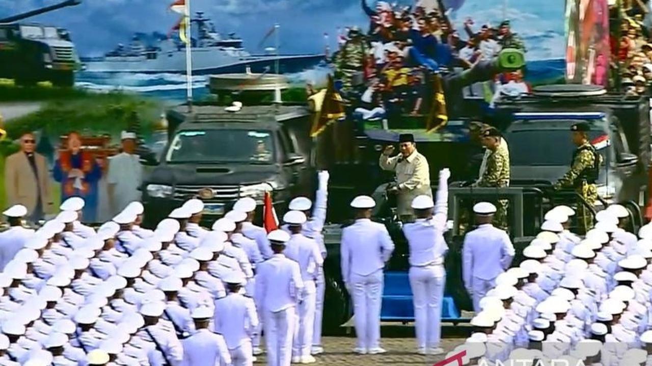 Presiden Prabowo Minta TNI Adaptasi Teknologi dan Gembleng Diri di HUT Ke-80, Jangan Lengah!