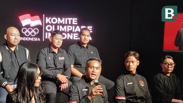 Jersey Tim Indonesia di Paris 2024