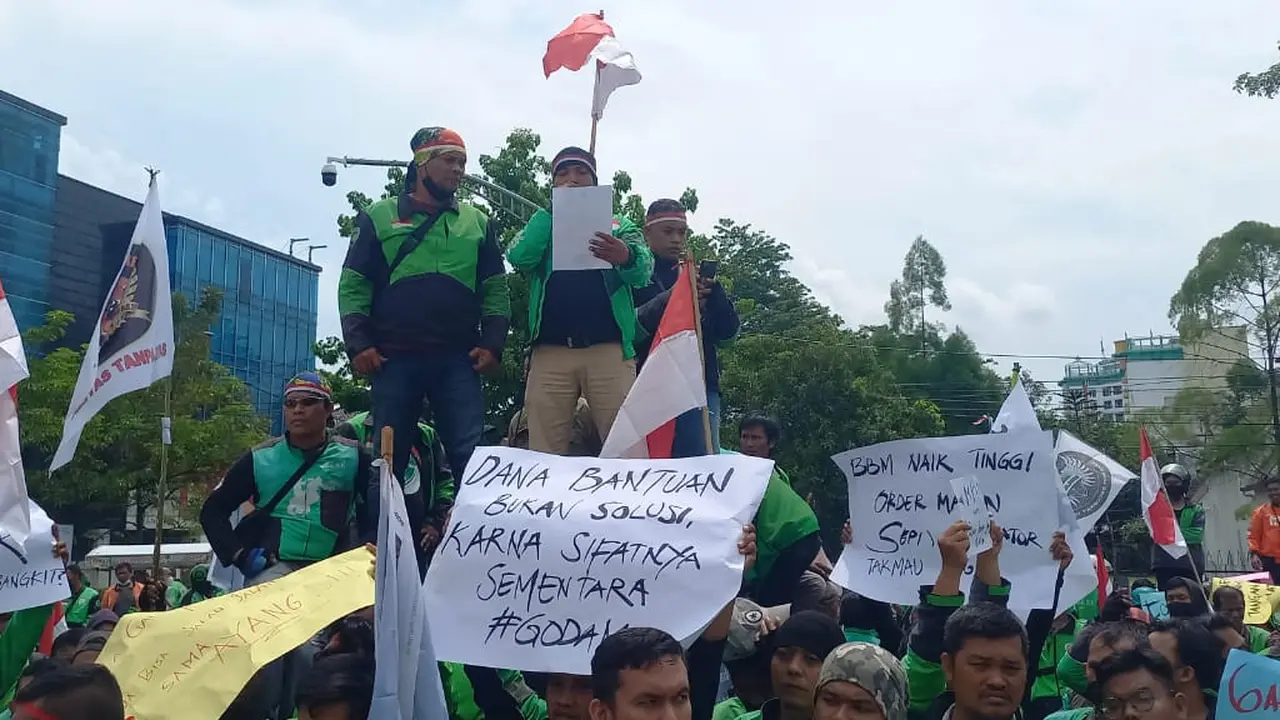 Unjuk Rasa Ojol