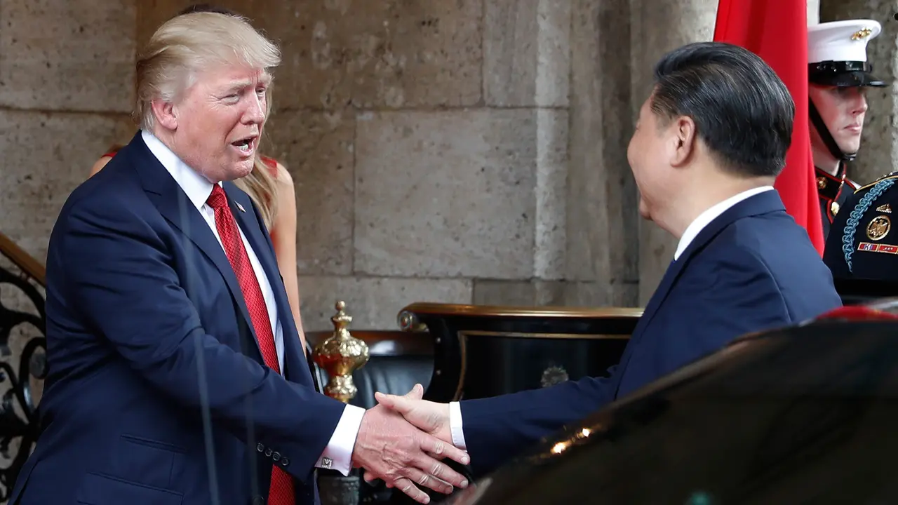 20170406-Donald Trump Bertemu dengan Xi Jinping di Florida-AP