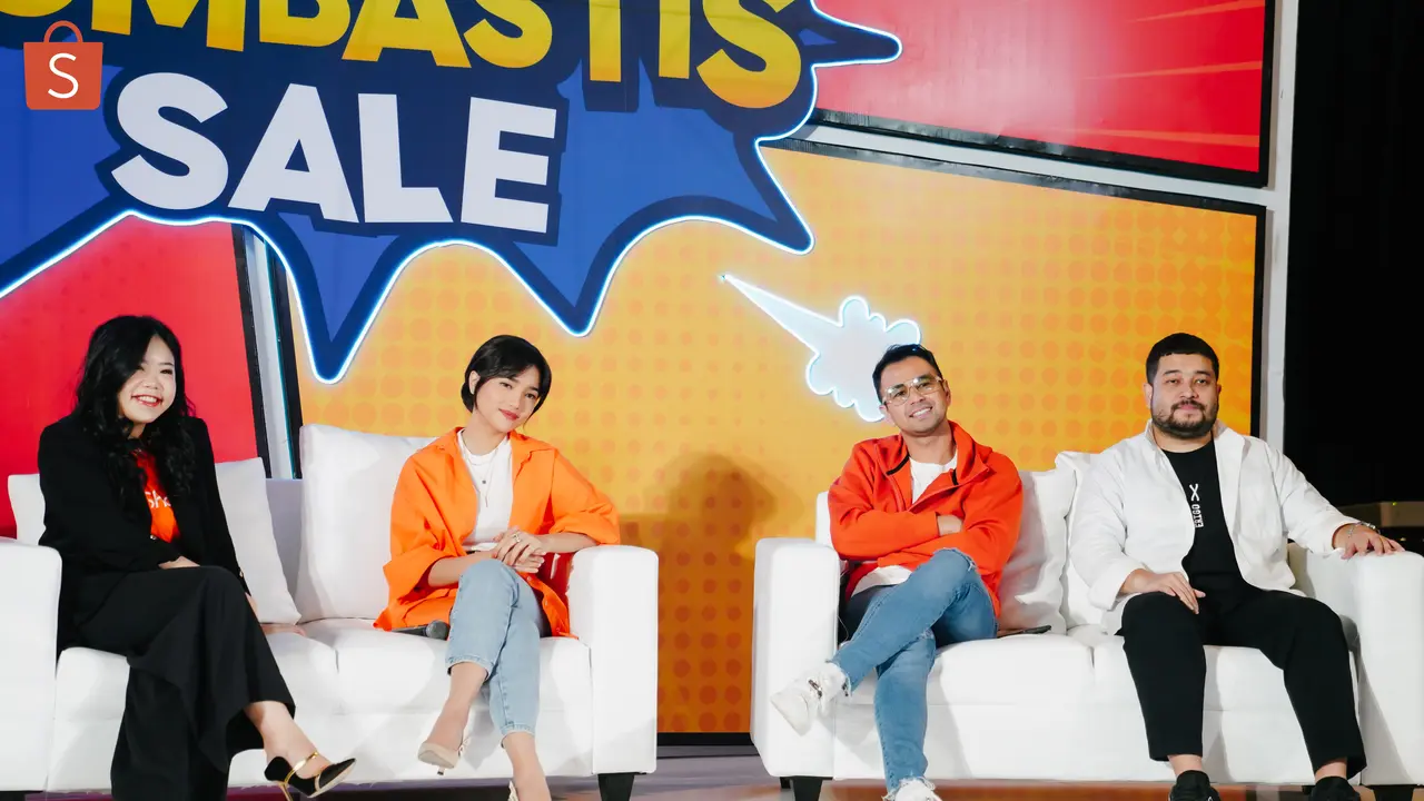 Pecah Banget! Raffi Ahmad & Fuji Berbagi Keseruan Live Fashion & Beauty Terbesar di Kampanye 7.7 Shopee Live Bombastis Sale
