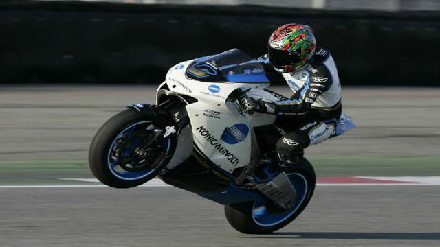 Desain livery motor JIR Konica Minolta Honda