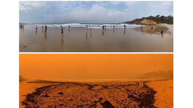 6 Potret Sebelum dan Sesudah Kebakaran di Australia Ini Bikin Prihatin