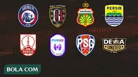 Piala Walikota Solo - Ilustrasi Logo Tim Peserta (Bola.com/Adreanus Titus)
