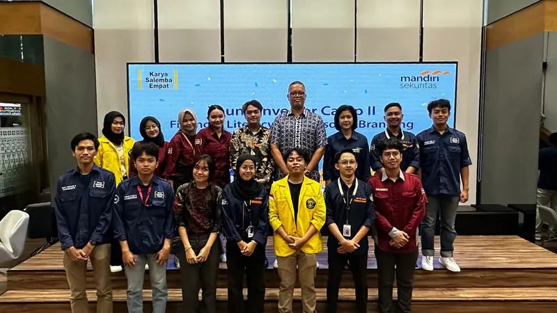 Genjot Literasi Keuangan di Kalangan GenZ, Mandiri Sekuritas Gelar Young Investor Camp