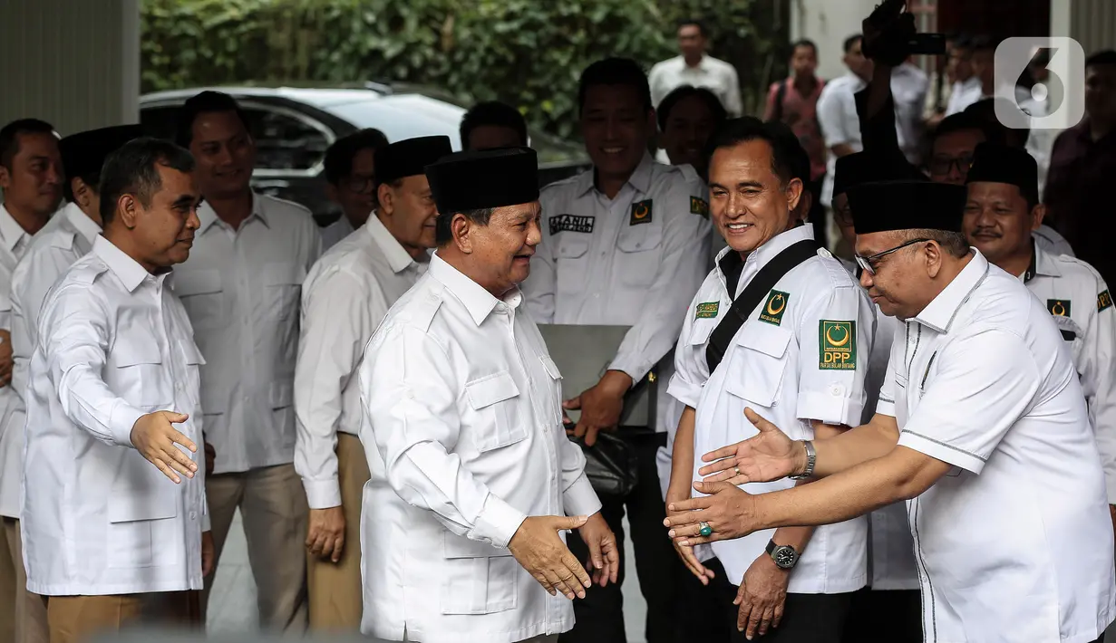 Yang mana, telah dibahas sebelumnya oleh Partai Golkar, PAN, PPP, PKB, dan Partai Gerindra di DPP PAN pada (2/4). (Liputan6.com/Johan Tallo)